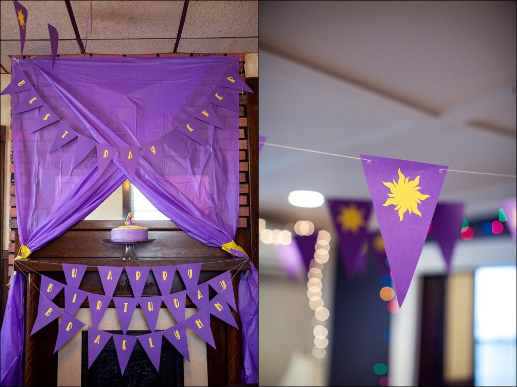 4 Year Old Rapunzel Themed Birthday Party in Irwin, PA