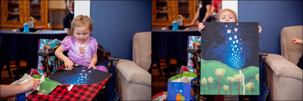 4 Year Old Rapunzel Themed Birthday Party in Irwin, PA