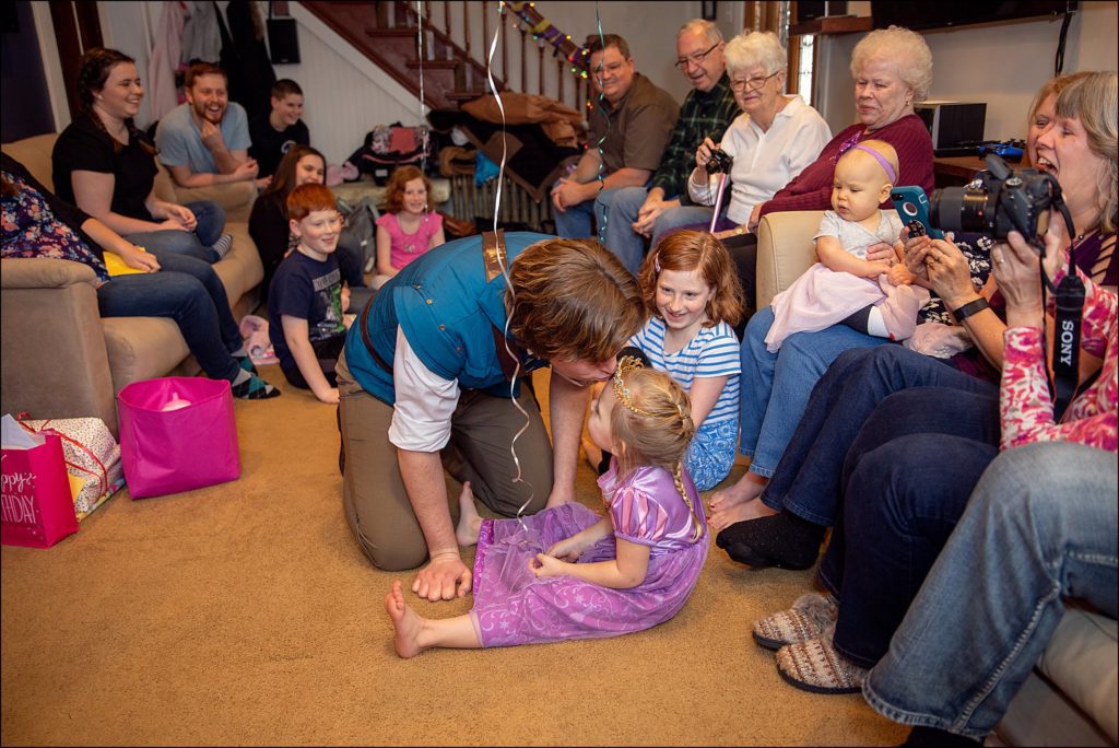4 Year Old Rapunzel Themed Birthday Party in Irwin, PA