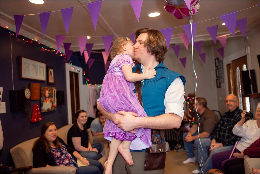 4 Year Old Rapunzel Themed Birthday Party in Irwin, PA