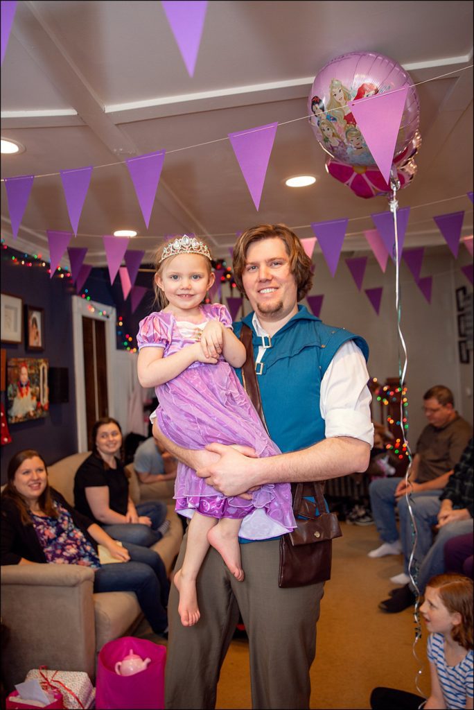 4 Year Old Rapunzel Themed Birthday Party in Irwin, PA