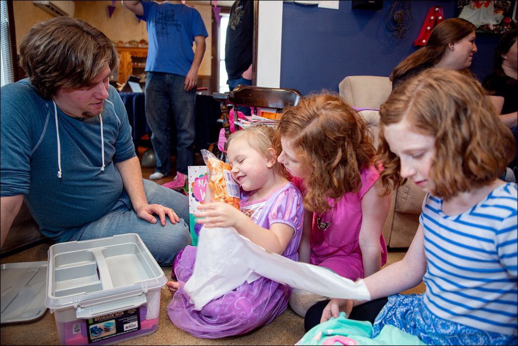 4 Year Old Rapunzel Themed Birthday Party in Irwin, PA