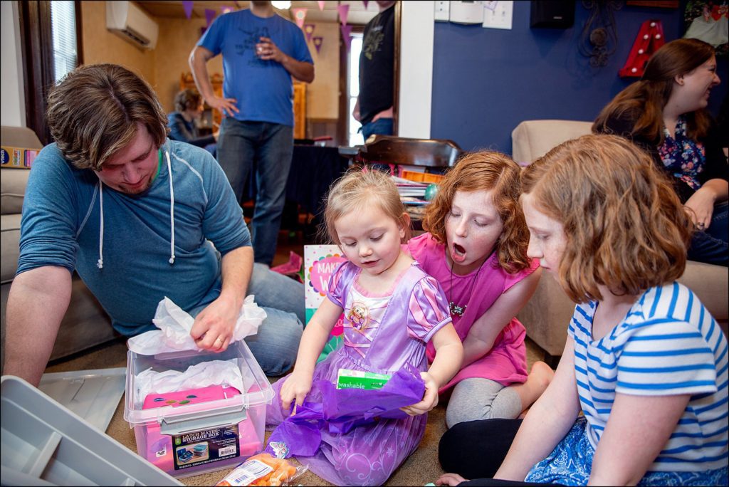 4 Year Old Rapunzel Themed Birthday Party in Irwin, PA