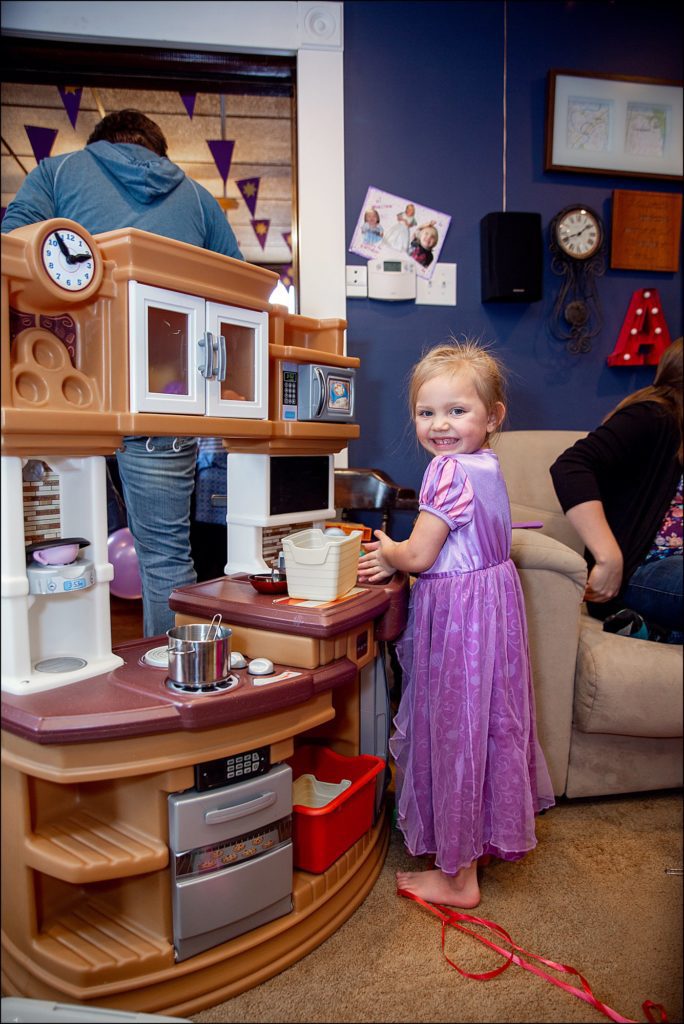 4 Year Old Rapunzel Themed Birthday Party in Irwin, PA
