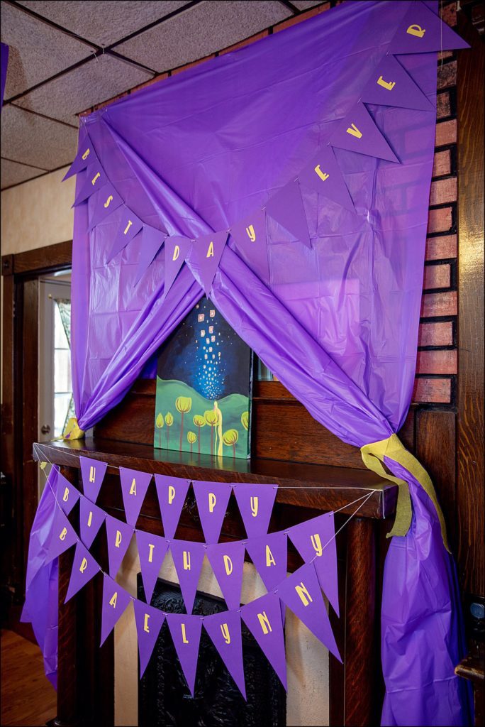 4 Year Old Rapunzel Themed Birthday Party in Irwin, PA