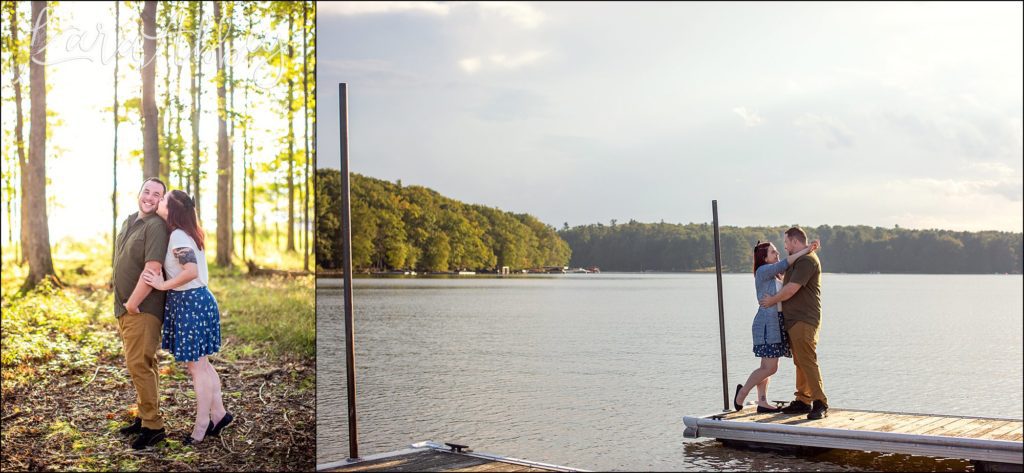 Deep Creek Lake, MD Engagement Session at Castle On The Lake