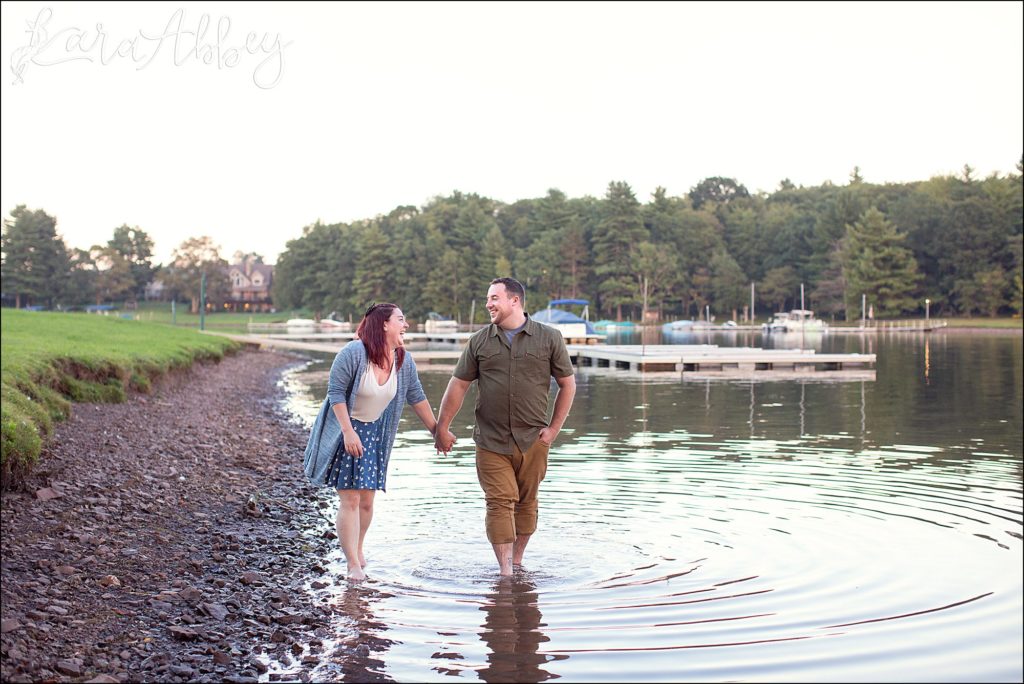 Deep Creek Lake, MD Engagement Session at Castle On The Lake