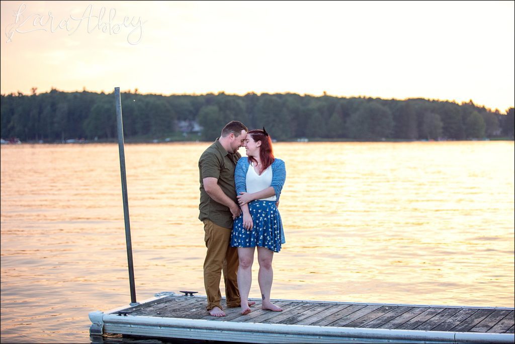 Deep Creek Lake, MD Engagement Session at Castle On The Lake