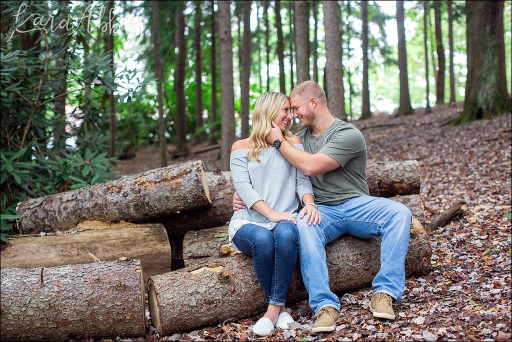 Twin Lakes Park in Greensburg, PA Engagement Session