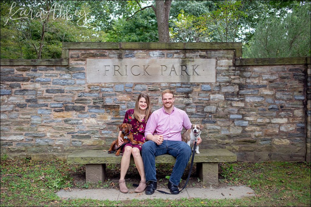 Frick Park in Pittsburgh, PA Engagement Session