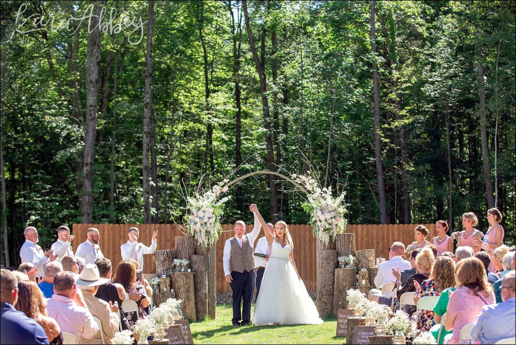 Irwin, PA Wedding Photographer - Wedding Highlights for a Backyard Wedding