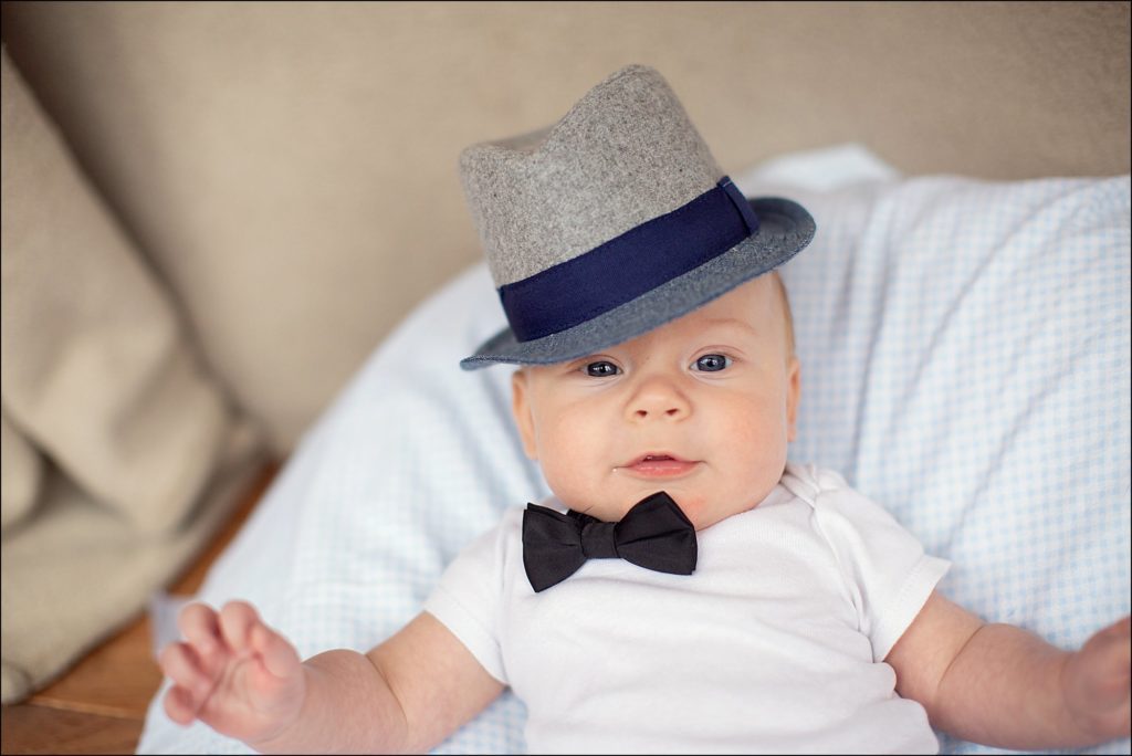 Baby Boy 3 Month Milestone Photos in Irwin, PA