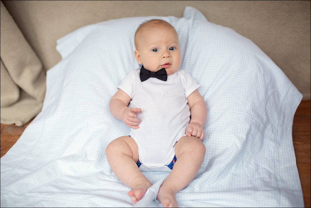 Baby Boy 3 Month Milestone Photos in Irwin, PA