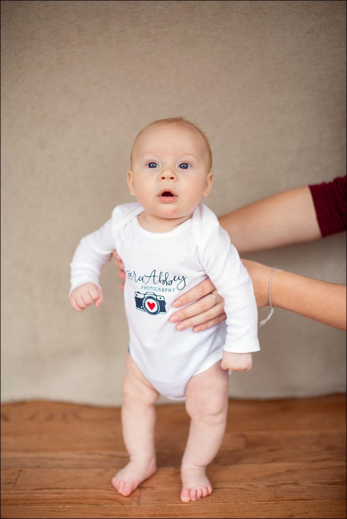 Baby Boy 3 Month Milestone Photos in Irwin, PA