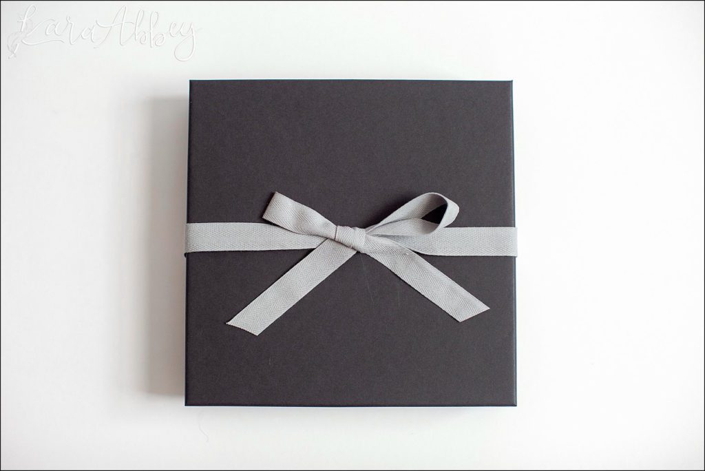 Fine Art Aqua Leather Wedding Album by Pittsburgh, PA Wedding Photographer