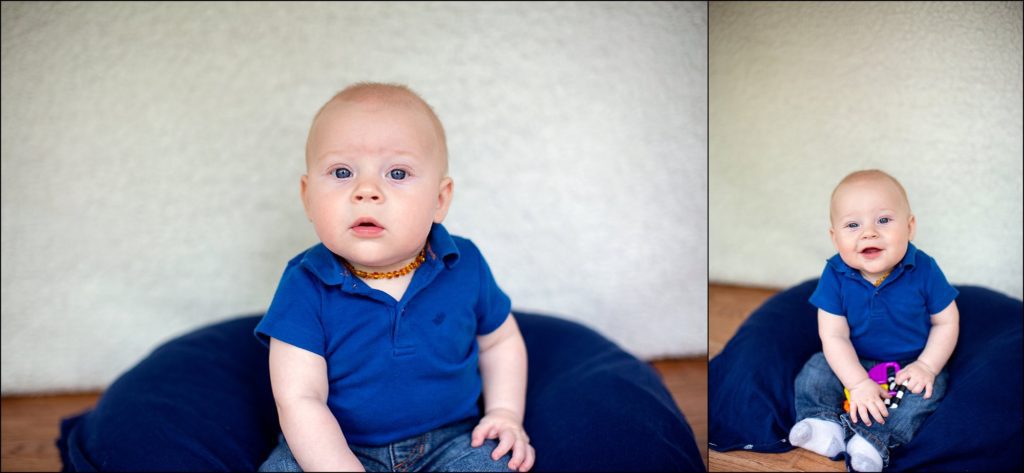 Leander Roxas 5 Month Milestone Photos in Irwin, PA