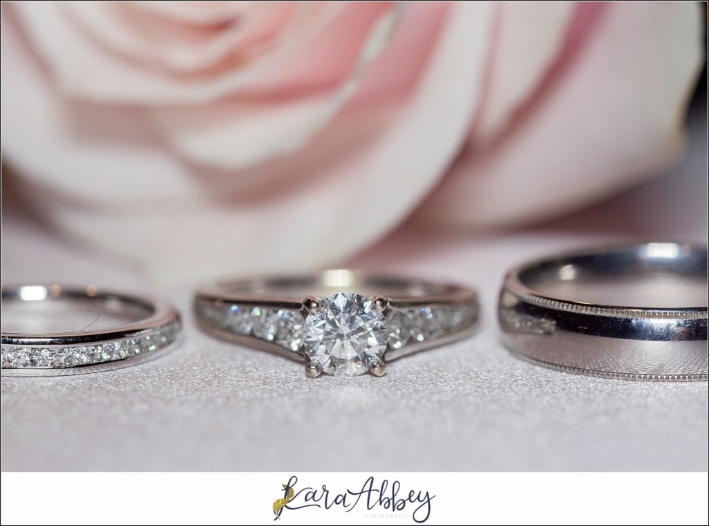 Downtown Pittsburgh Pastel Spring Wedding Day Highlights - Reception at DoubleTree by Hilton Hotel