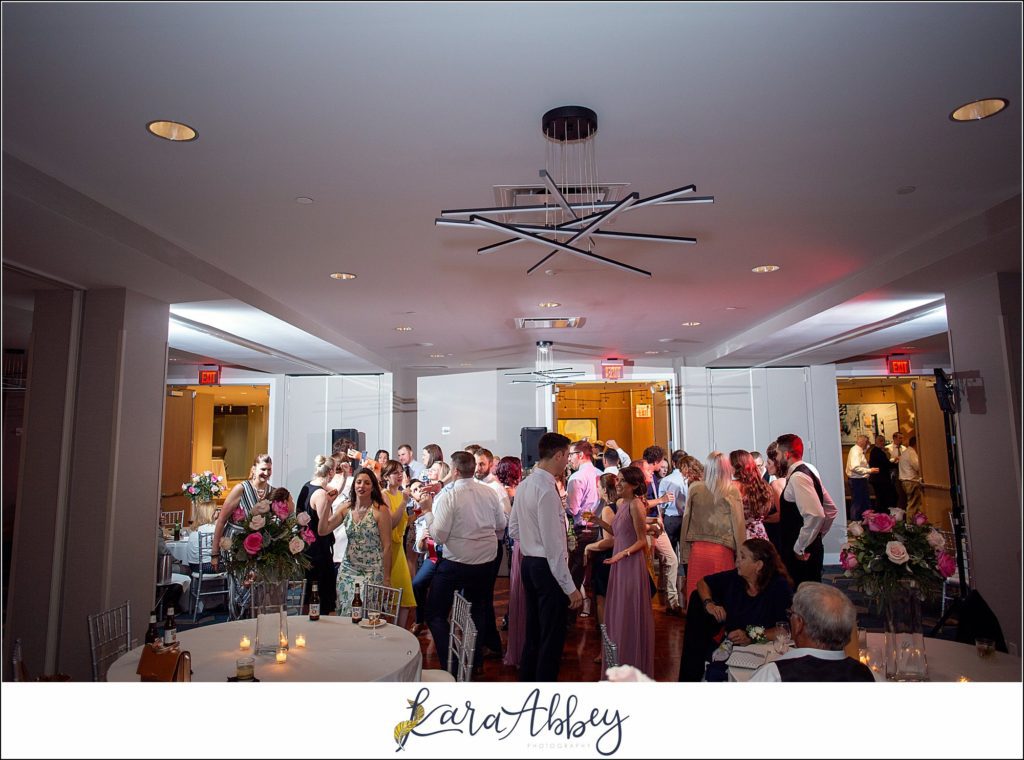 Downtown Pittsburgh Pastel Spring Wedding Day Highlights - Reception at DoubleTree by Hilton Hotel