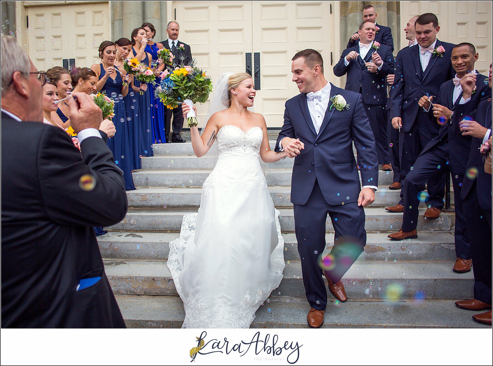 When Does a Bride & Groom Send-Off Happen? by Wedding Photographer in Pittsburgh, PA