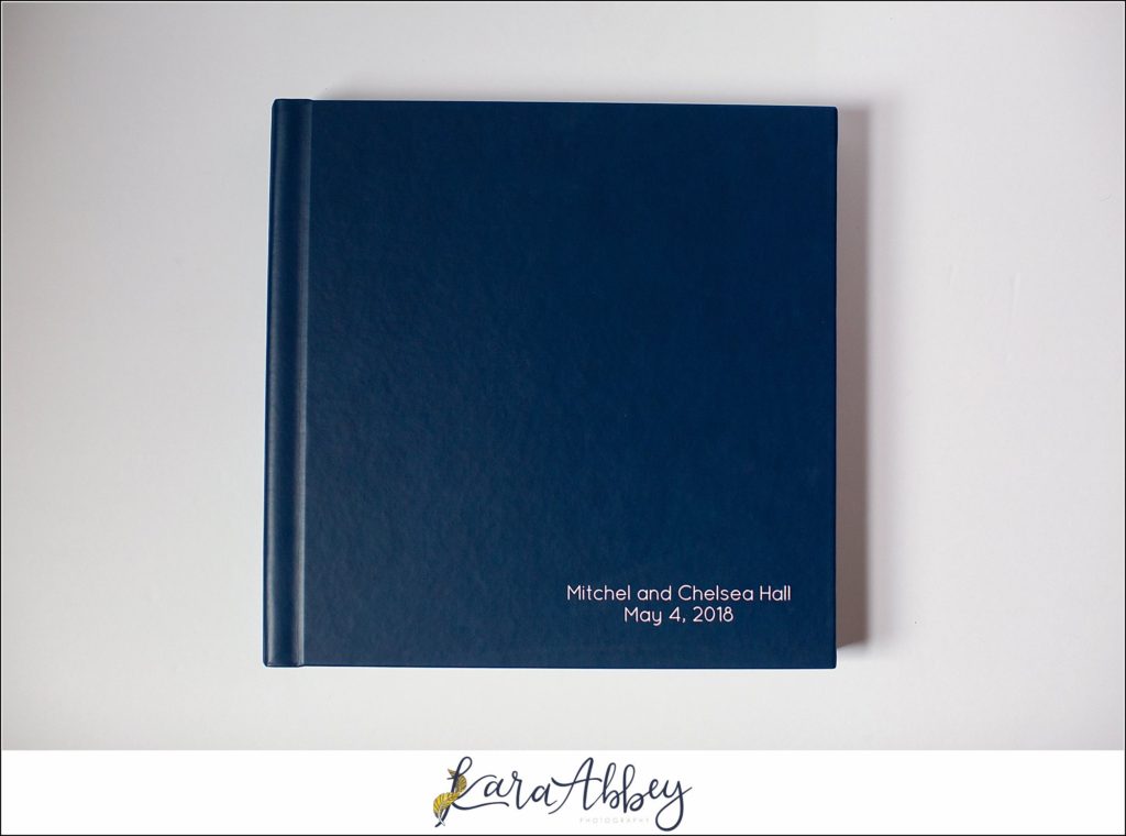 Leather Bound Wedding Album by Irwin, PA Wedding Photographer