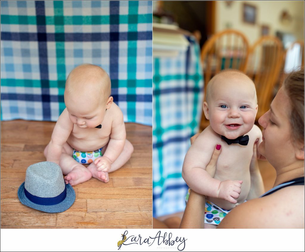 Leander Roxas 6 Month Milestone Photos in Irwin, PA