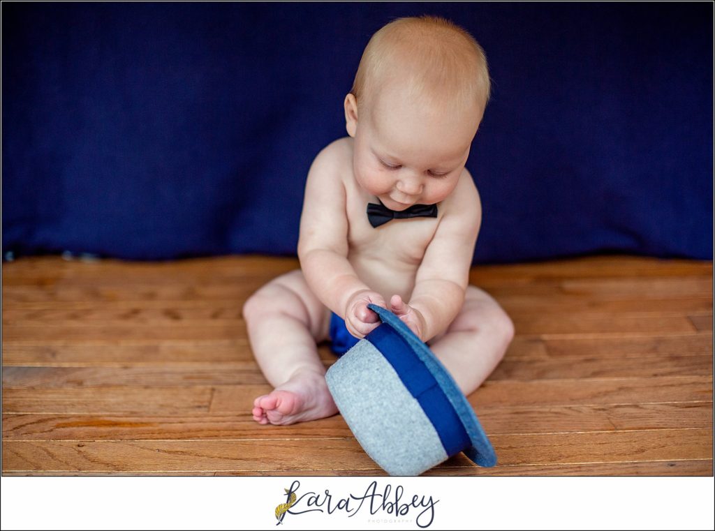 Leander Roxas 7 Month Old Milestone Photos in Irwin, PA
