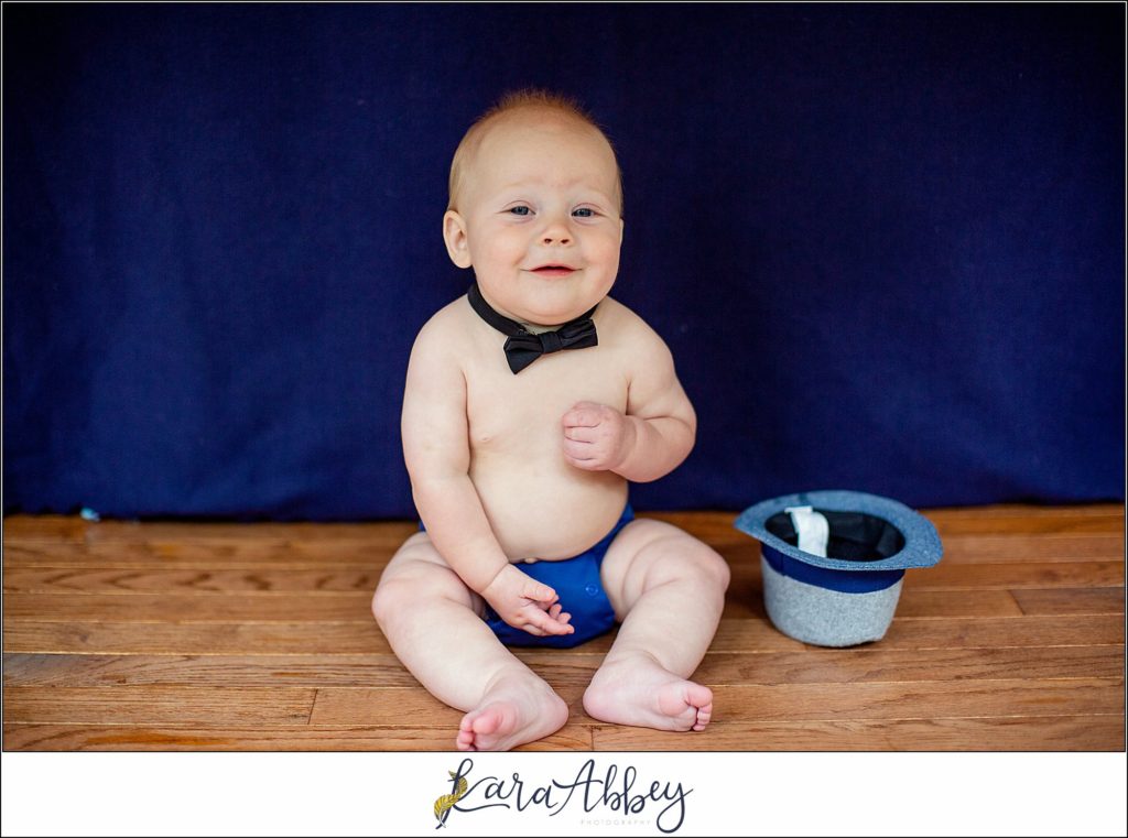Leander Roxas 7 Month Old Milestone Photos in Irwin, PA