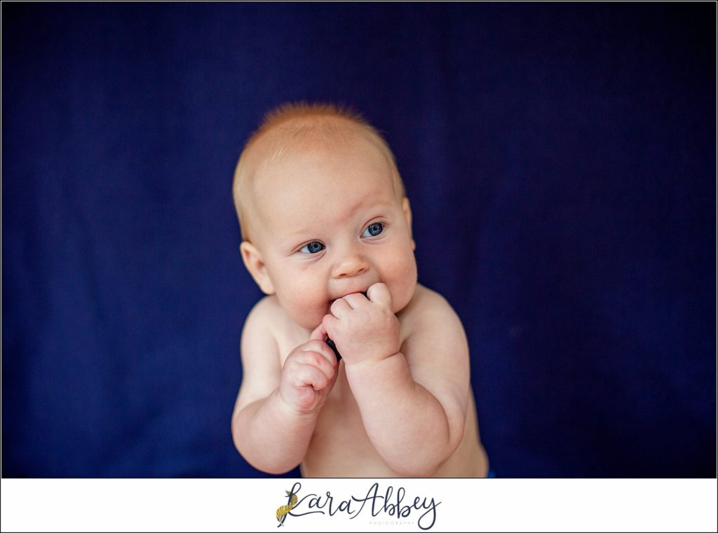Leander Roxas 7 Month Old Milestone Photos in Irwin, PA