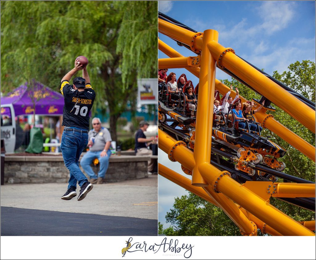 Steel Curtain at Kennywood Park Pittsburgh PA Media Day Review