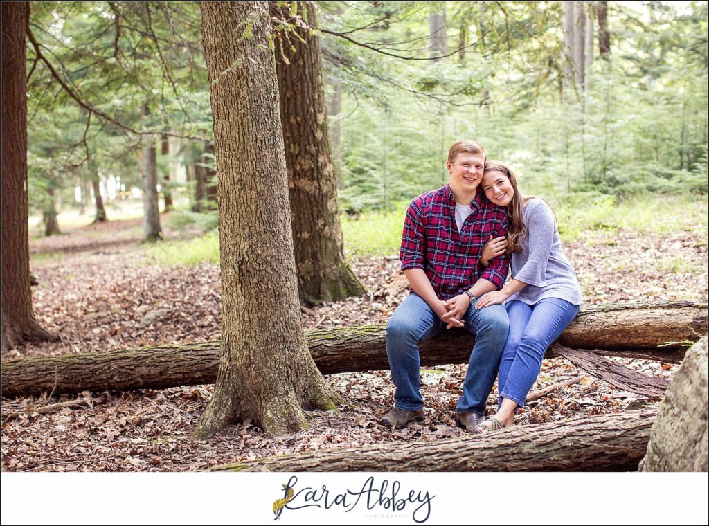 Summer Engagement Session at Deep Creek Lake State Park Published on Tacari Weddings: a Modern Wedding Blog