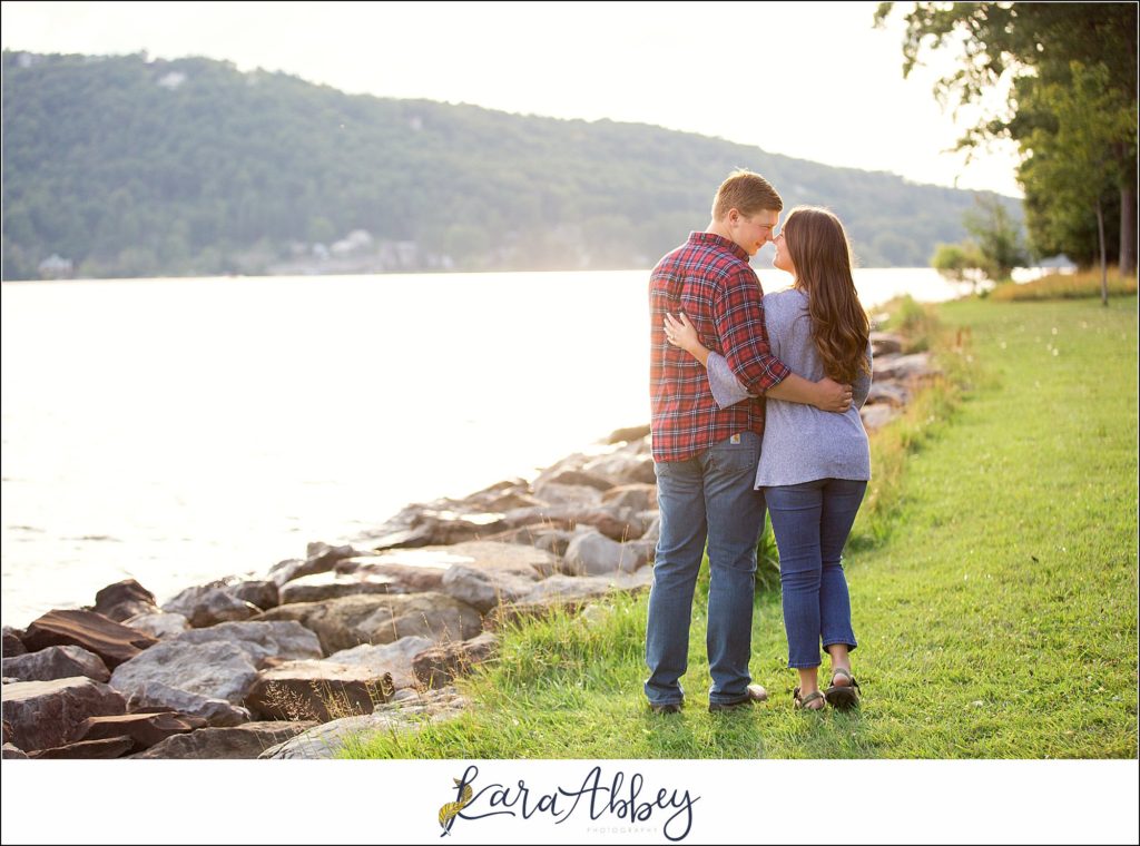 Summer Engagement Session at Deep Creek Lake State Park Published on Tacari Weddings: a Modern Wedding Blog