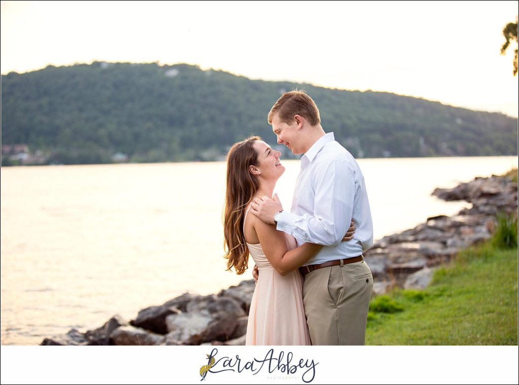 Summer Engagement Session at Deep Creek Lake State Park Published on Tacari Weddings: a Modern Wedding Blog