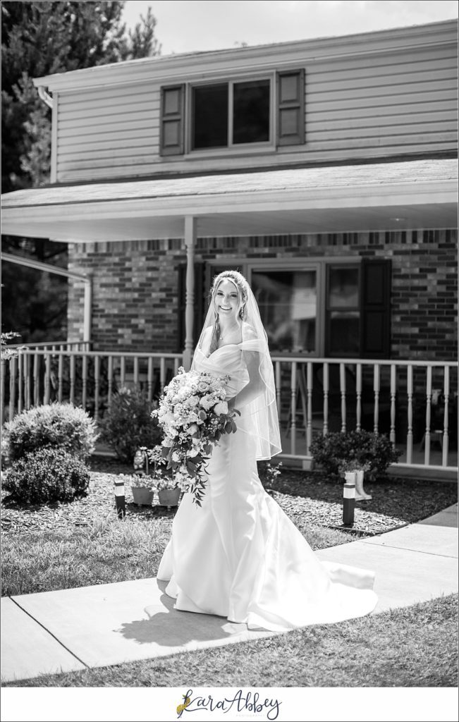 Blush & Grey Summer Wedding Bridal Details Bride & Bridesmaids Portraits in Pittsburgh, PA Home