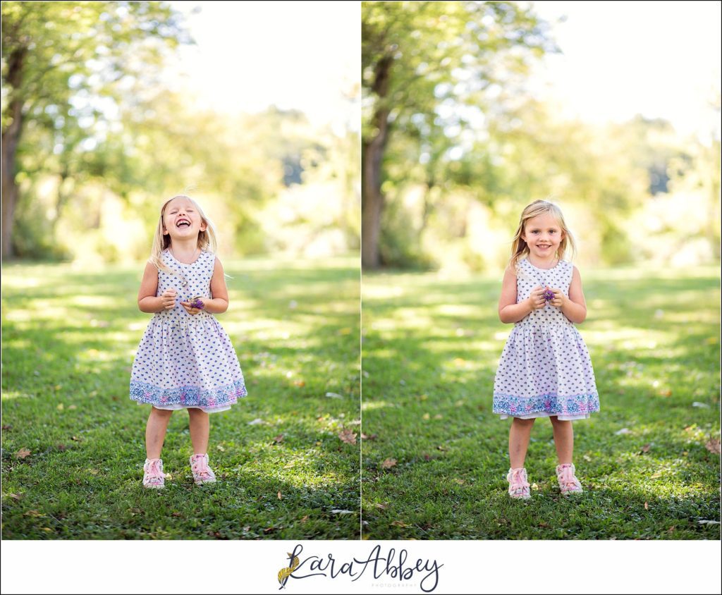 4 Year Old Little Girl Photoshoot in North Huntingdon, PA