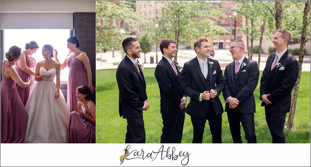 Spring Wedding in Downtown Pittsburgh at DoubleTree by Hilton