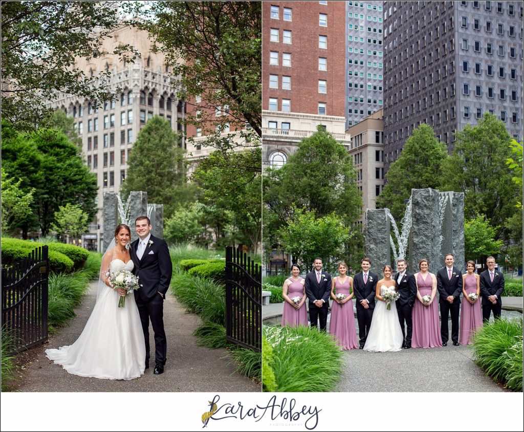 Spring Wedding in Downtown Pittsburgh at DoubleTree by Hilton