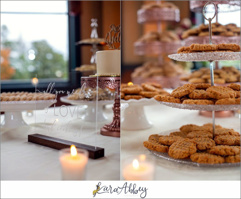 Maroon & Navy Fall Wedding at the Belhurst Castle in Geneva NY - Reception Details