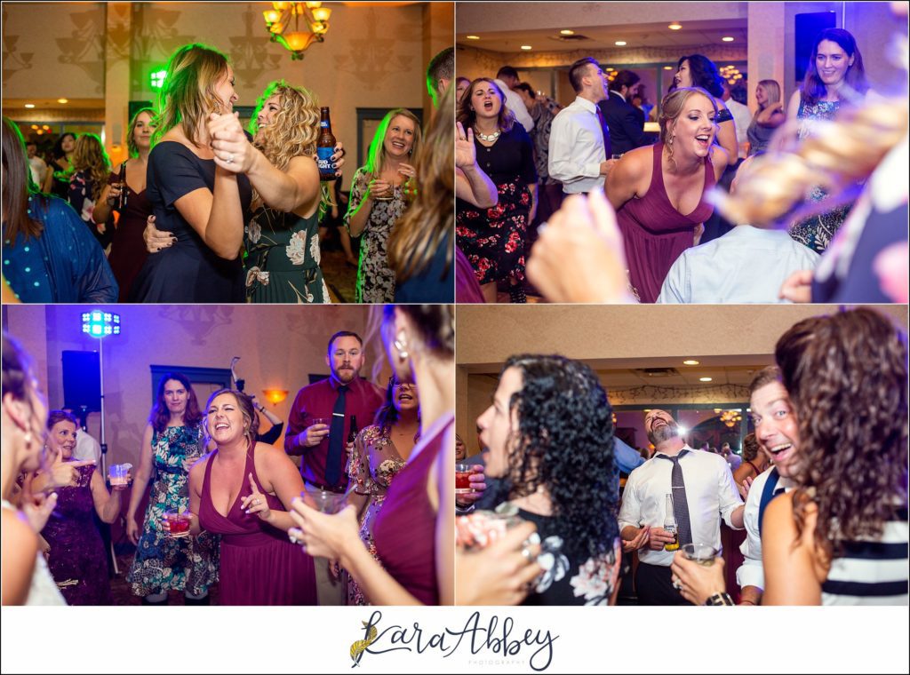 Maroon & Navy Fall Wedding at the Belhurst Castle in Geneva NY - Reception