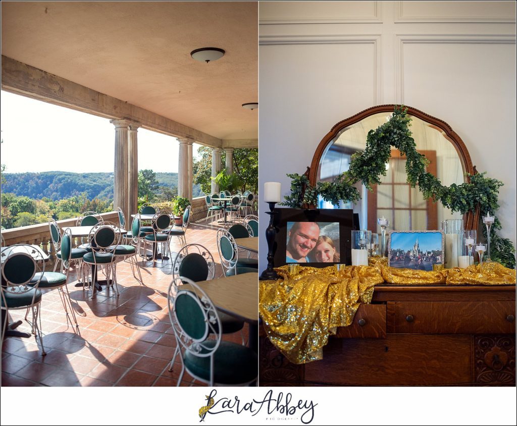 Maroon Fairy Tail Fall Wedding at Linden Hall Mansion in Dawson, PA - Tented Reception Details