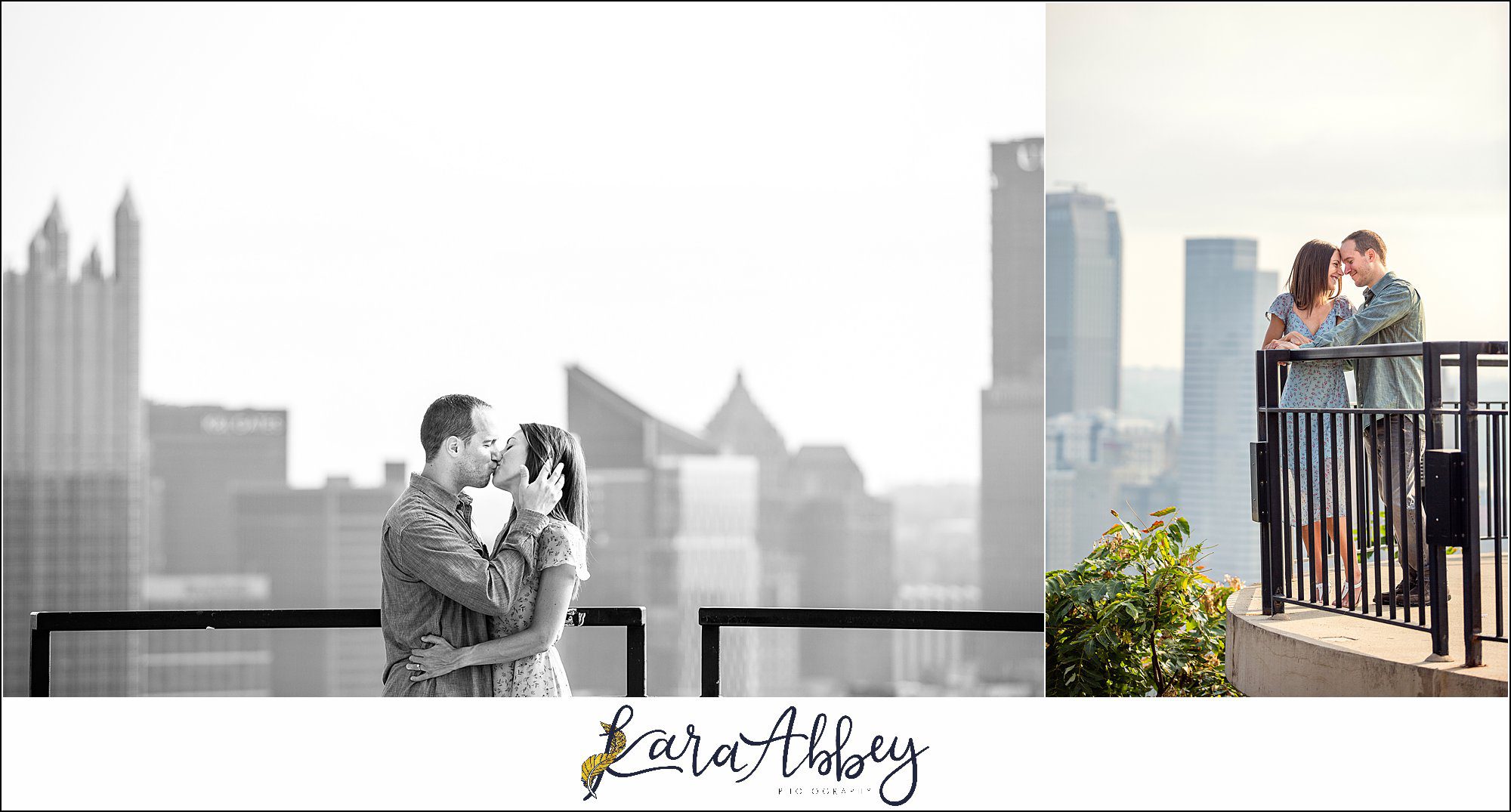 Pittsburgh Engagement Photos Mt. Washington