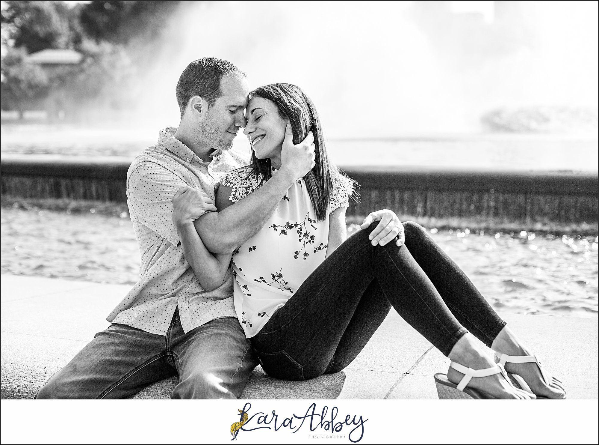 Pittsburgh Engagement Photos Point State Park