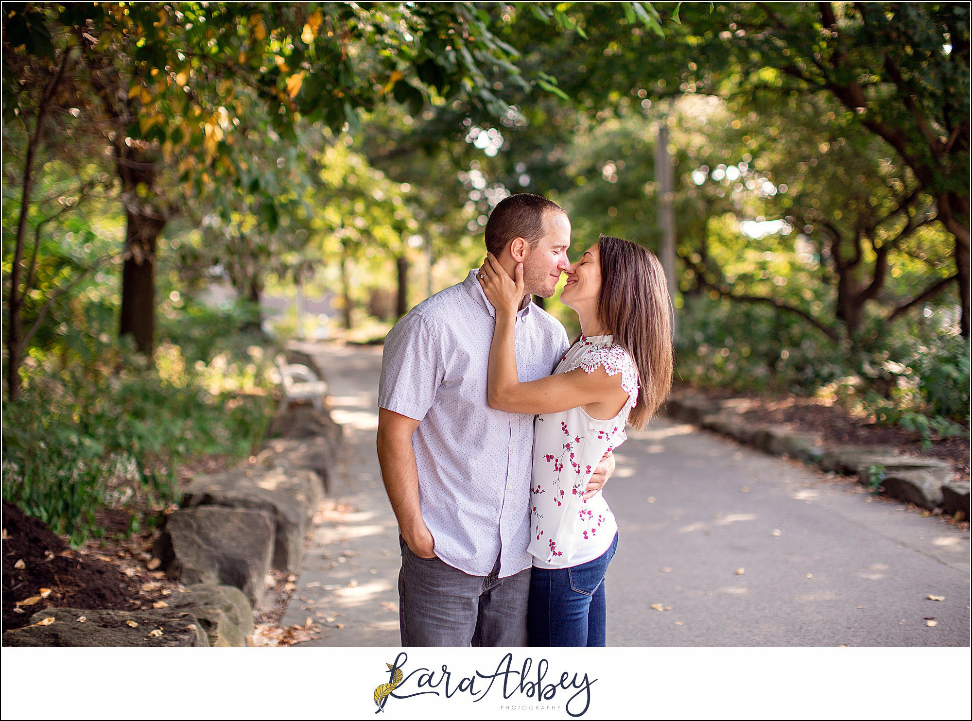 Pittsburgh Engagement Photos Point State Park