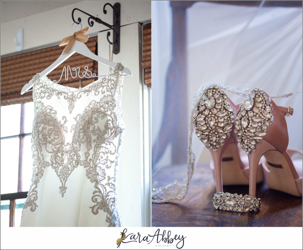 Purple & Grey Fall Wedding Pictures at Green Gables Jennerstown PA - Bridal Details Getting Ready
