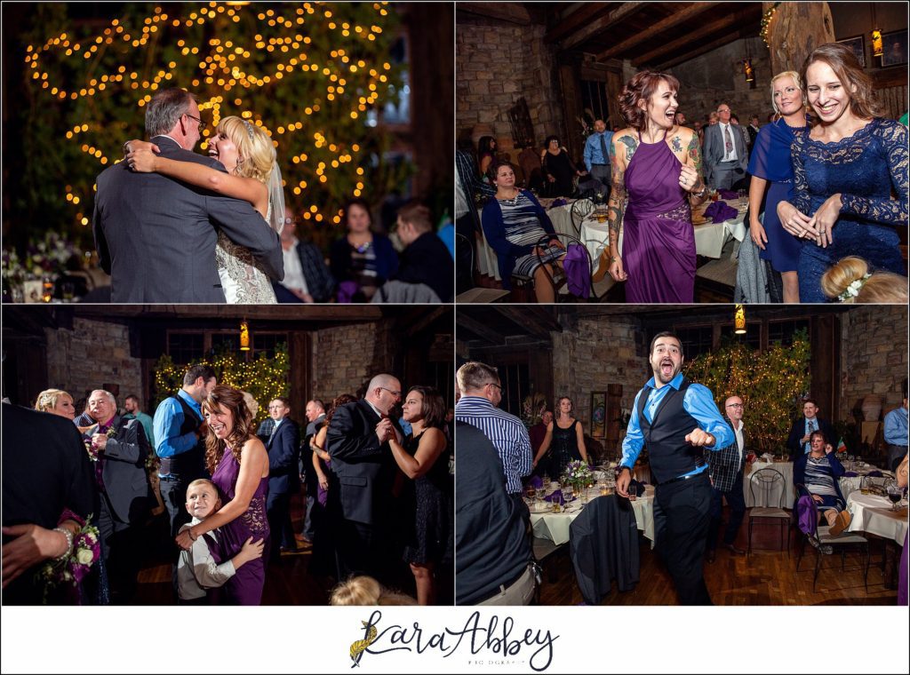 Purple & Grey Fall Wedding Pictures at Green Gables Jennerstown PA - Reception Entertainment & Dancing Provided by SecondIINone