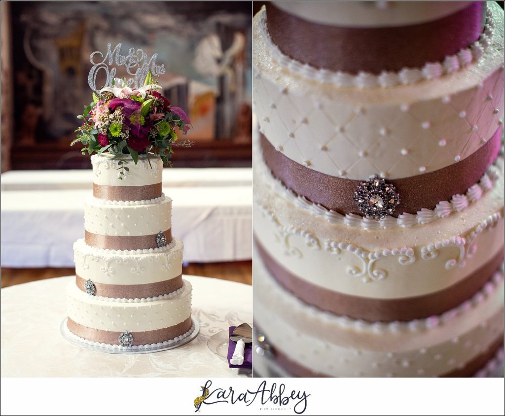 Purple & Grey Fall Wedding Pictures at Green Gables Jennerstown PA - Reception Setup & Details