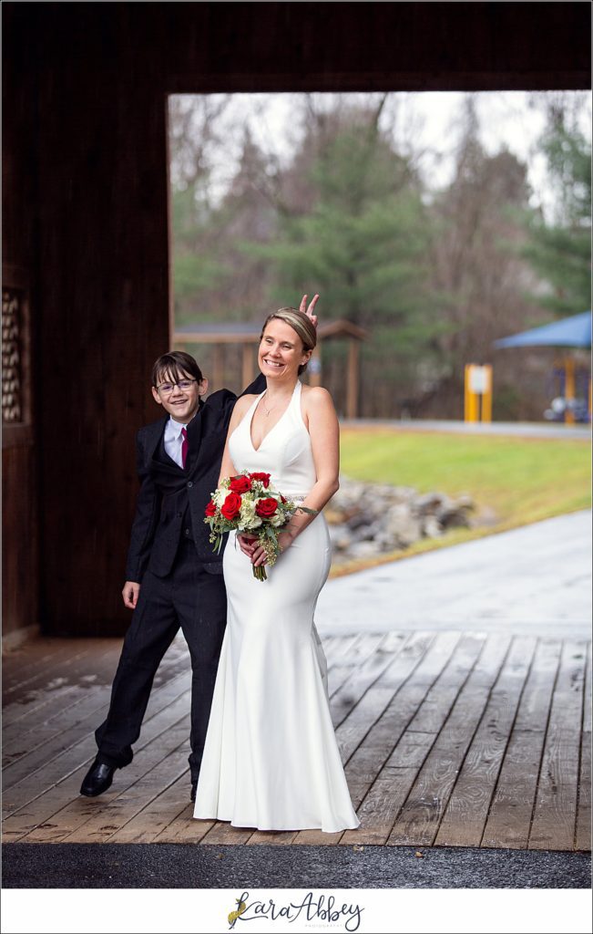 Intimate Wedding at The Event Center at Waterworks in Greensburg PA - First Look & Portraits at Indian Lake Park in Irwin PA
