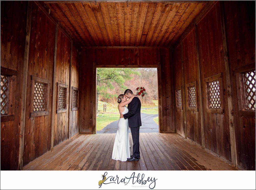 Intimate Wedding at The Event Center at Waterworks in Greensburg PA - First Look & Portraits at Indian Lake Park in Irwin PA