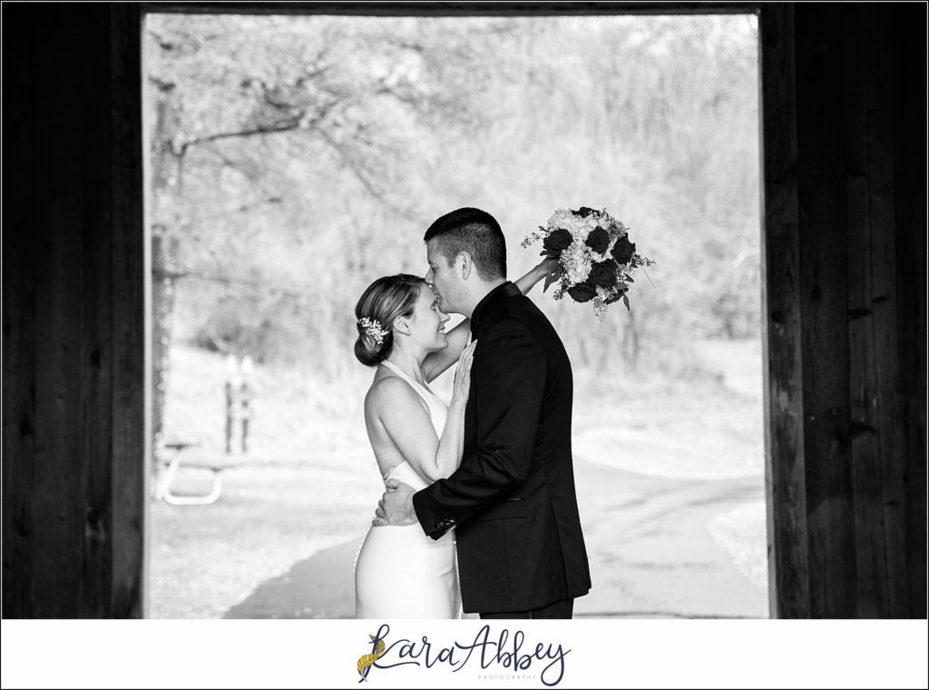 Intimate Wedding at The Event Center at Waterworks in Greensburg PA - First Look & Portraits at Indian Lake Park in Irwin PA