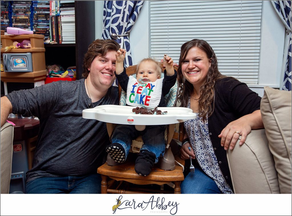Little Blue Truck Themed 1st Birthday Party Irwin PA - First Cake