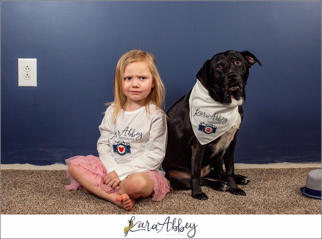 Bloopers and Outtakes of Abby's Saturday Weekly Portraits in Irwin PA